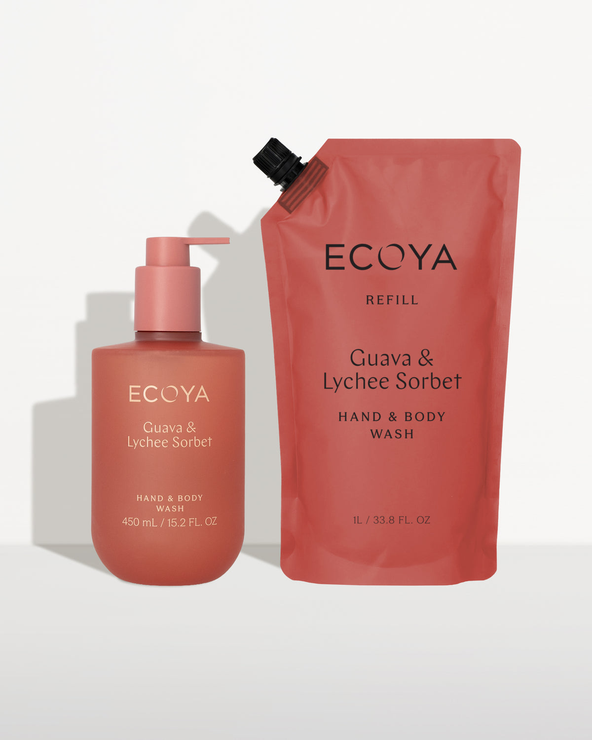 Guava & Lychee Sorbet Hand & Body Wash & Refill