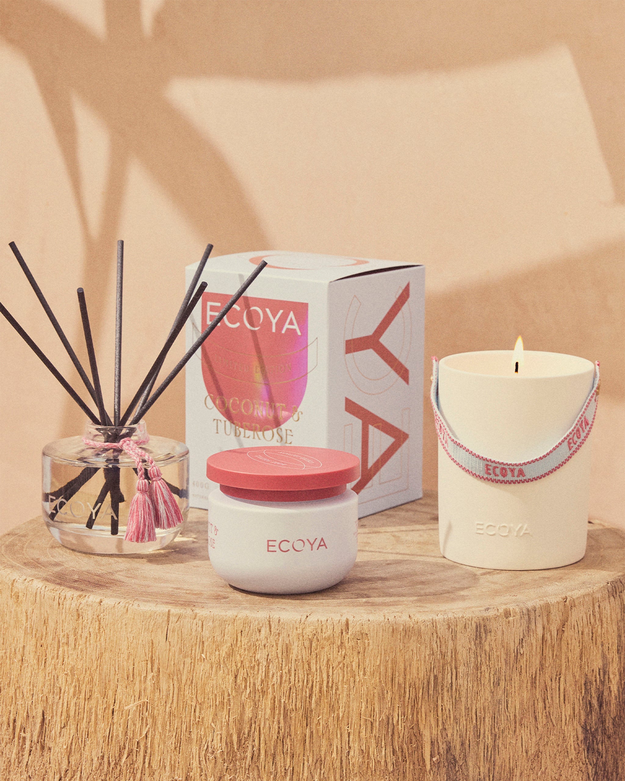High Summer: Coconut & Tuberose Reed Diffuser