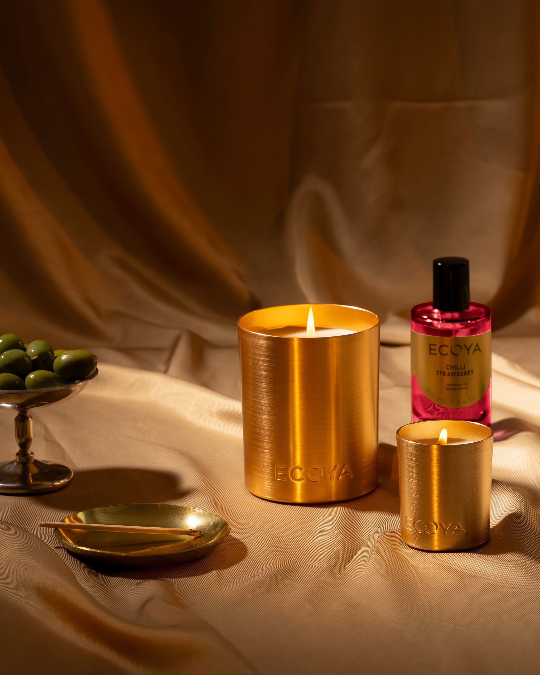 Holiday: Chilli Strawberry Mini Goldie Candle