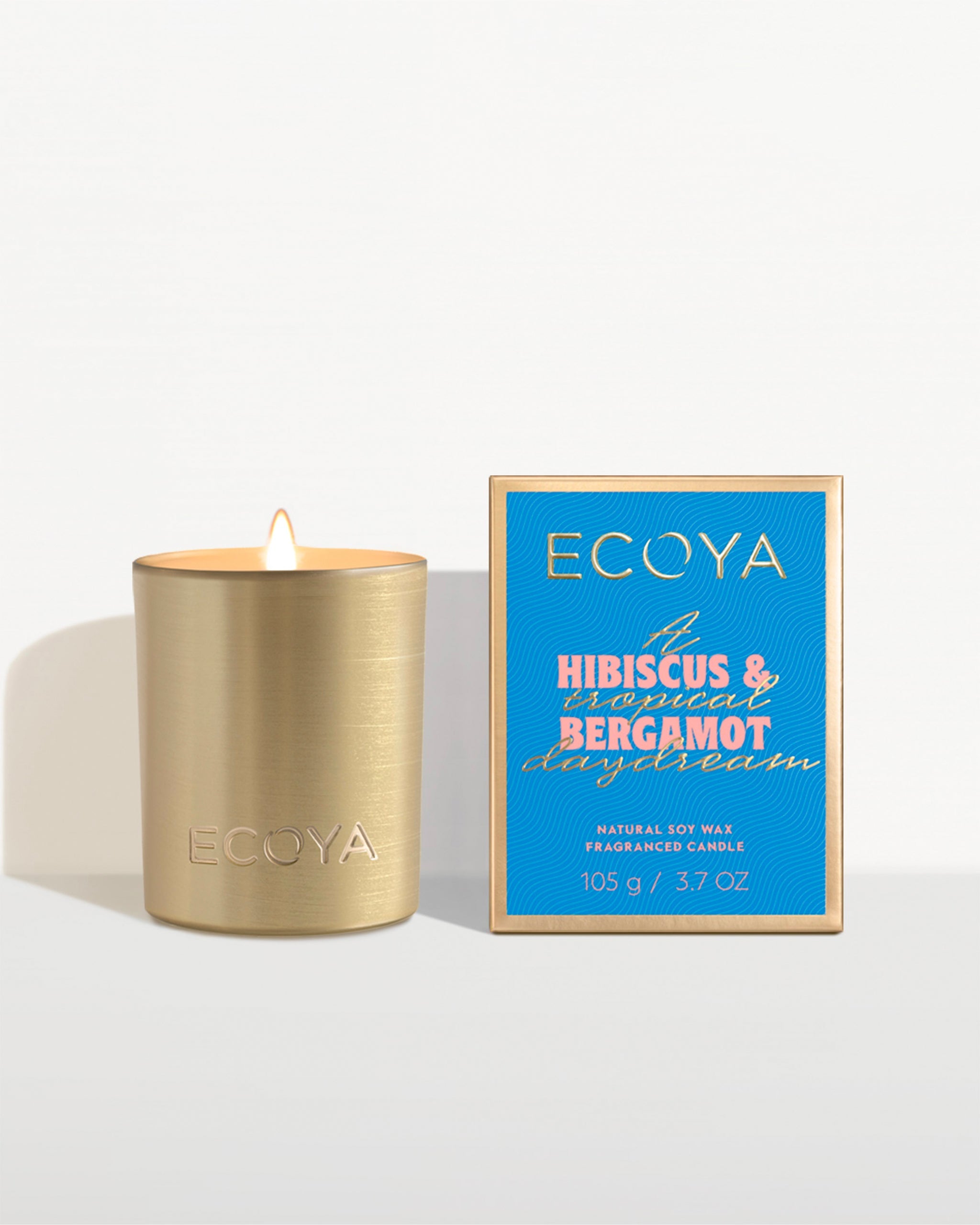 Holiday: Hibiscus & Bergamot Mini Goldie Candle