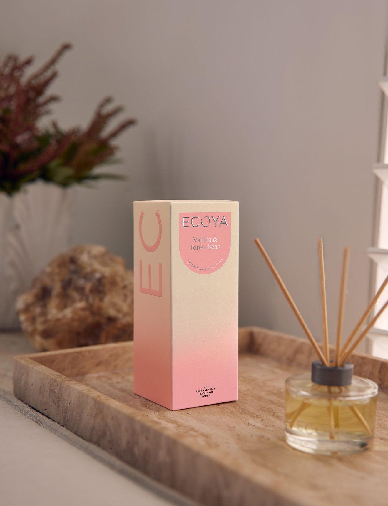 Vanilla & Tonka Bean Mini Reed Diffuser