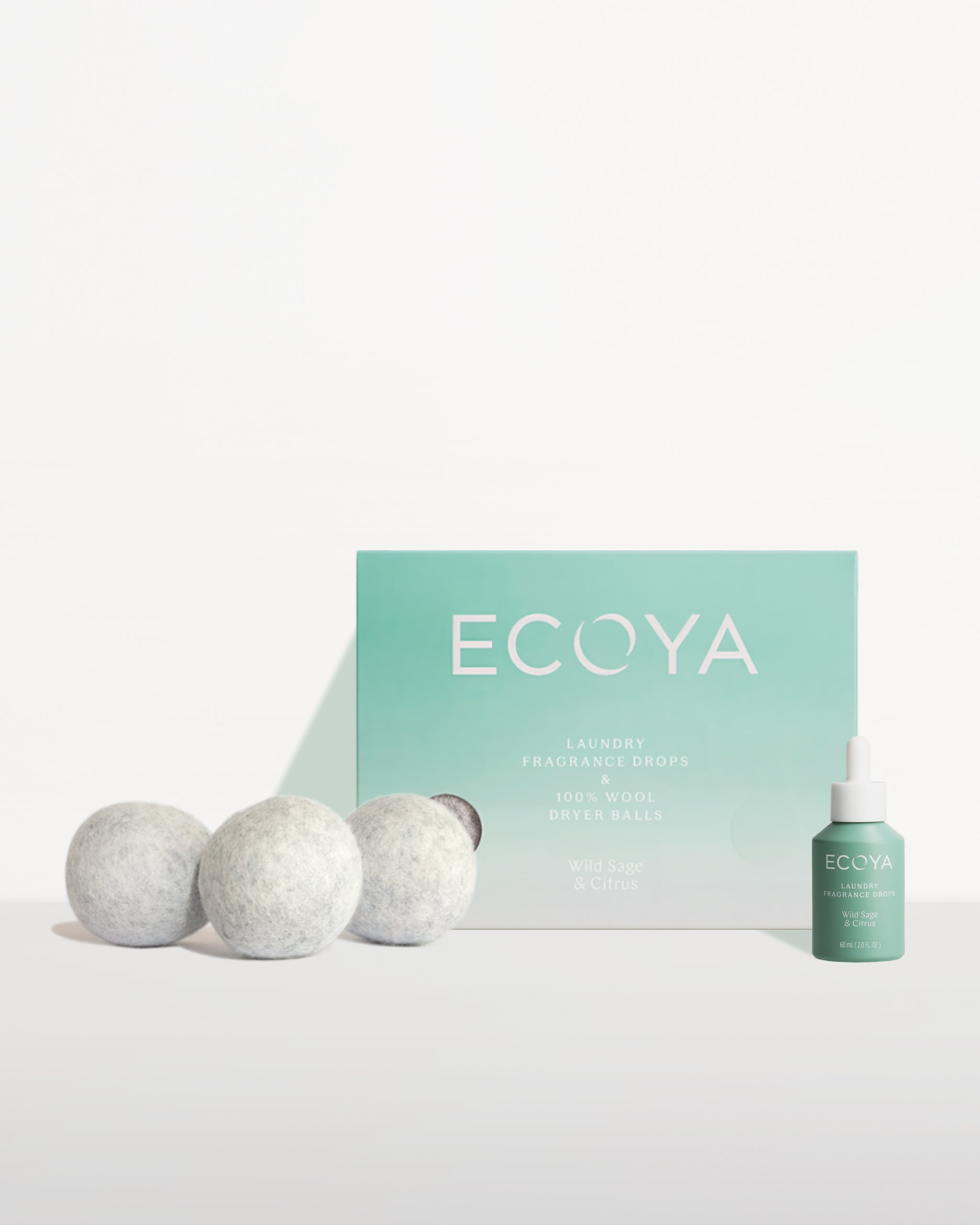 Wild Sage & Citrus Laundry Dryer Ball Set