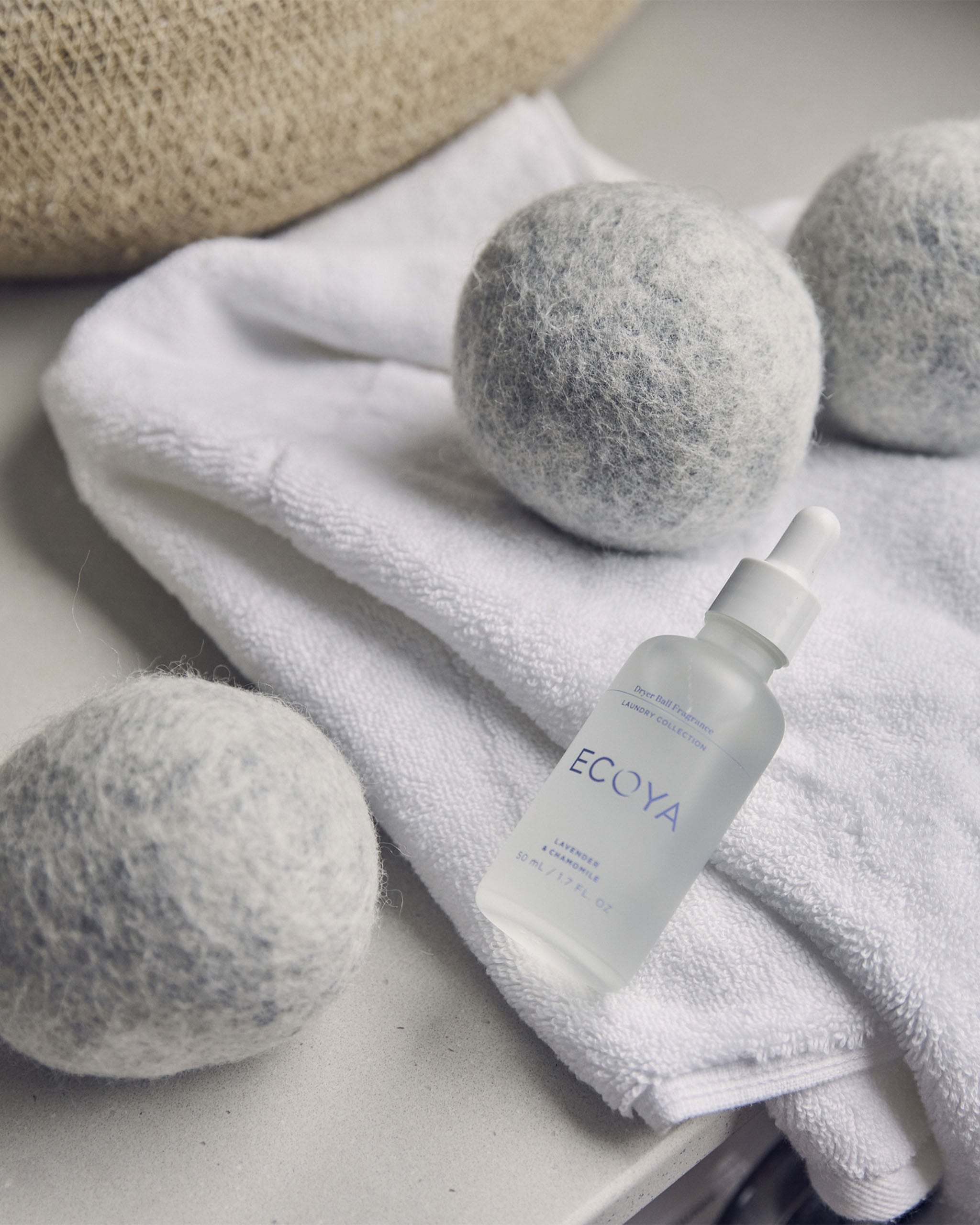 Lavender & Chamomile Laundry Dryer Ball Set