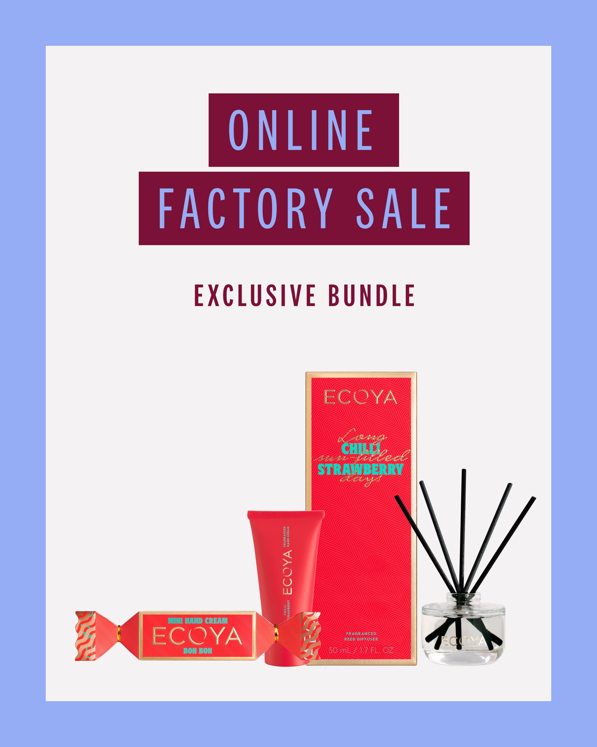 Chilli Strawbery Duo - Mini Diffuser & Mini Hand Cream