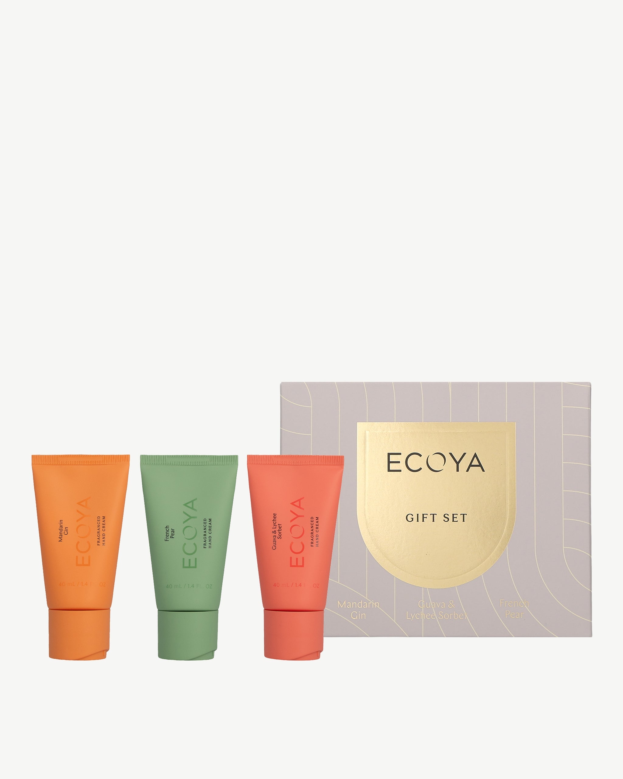 The Hand Cream Edit Mandarin Gin, French Pear And Guava & Lychee Sorbe