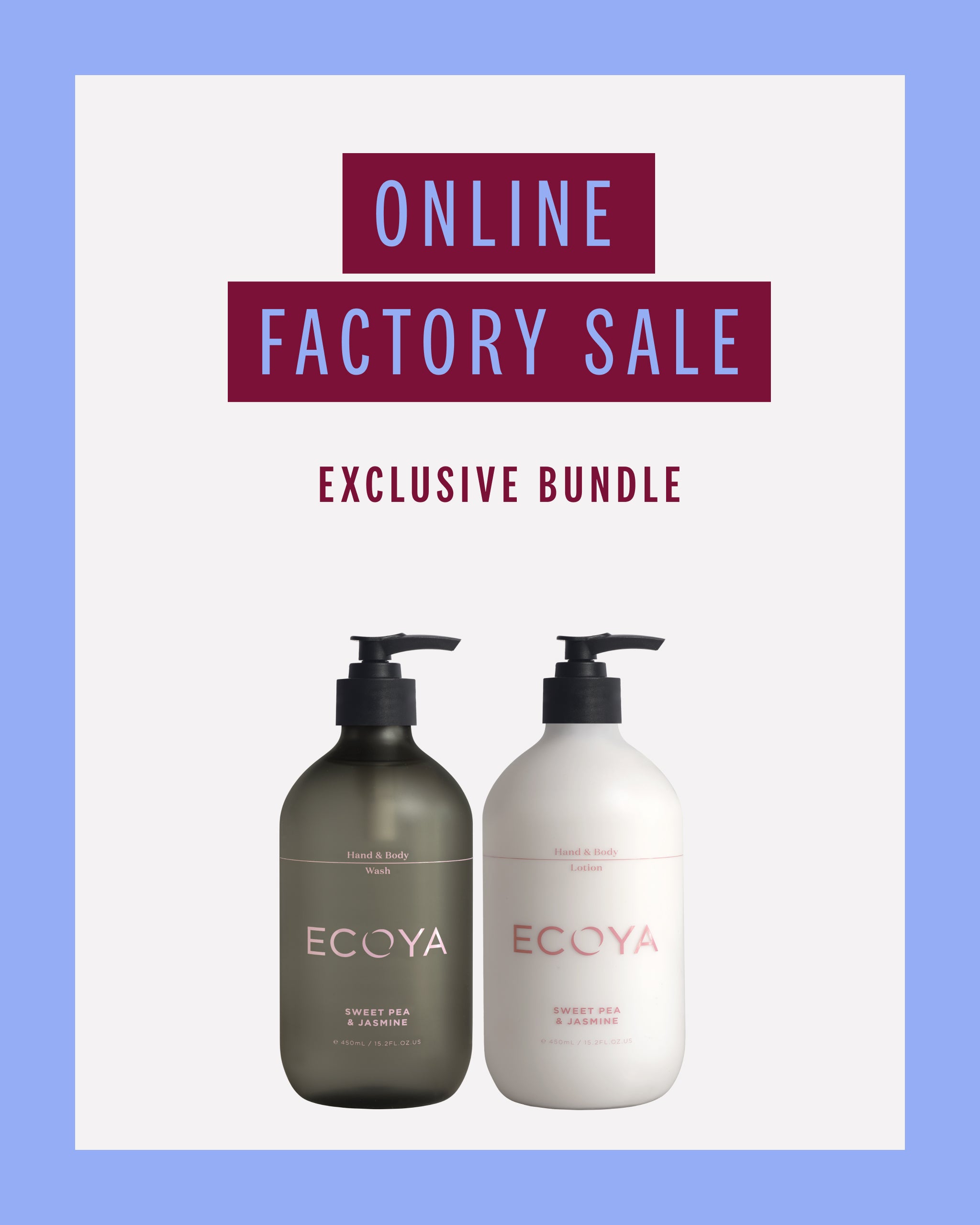 Wash & Lotion Duo - Sweet Pea & Jasmine