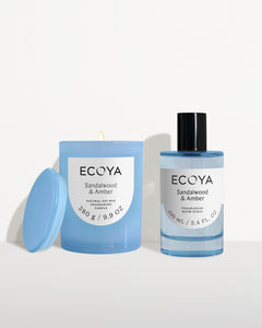 Sandalwood & Amber Metro Candle & Room Spray