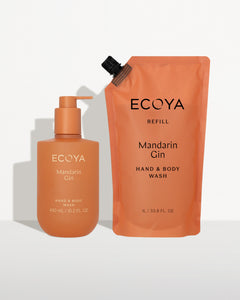 Mandarin Gin Hand & Body Wash & Refill