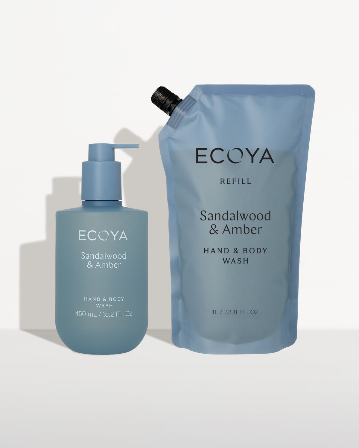 Sandalwood & Amber Hand & Body Wash & Refill
