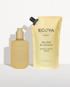Sea Salt & Coconut Hand & Body Wash & Refill