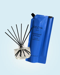Sandalwood & Amber Reed Diffuser & Refill