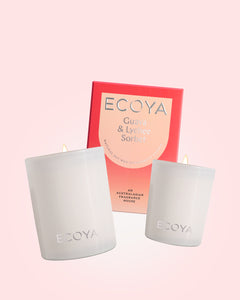 Guava & Lychee Sorbet Madison Candle Duo
