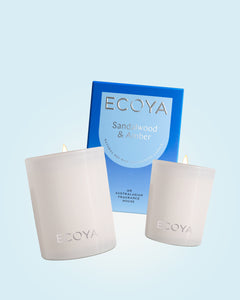 Sandalwood & Amber Madison Candle Duo