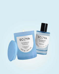 Sandalwood & Amber Metro Candle & Room Spray