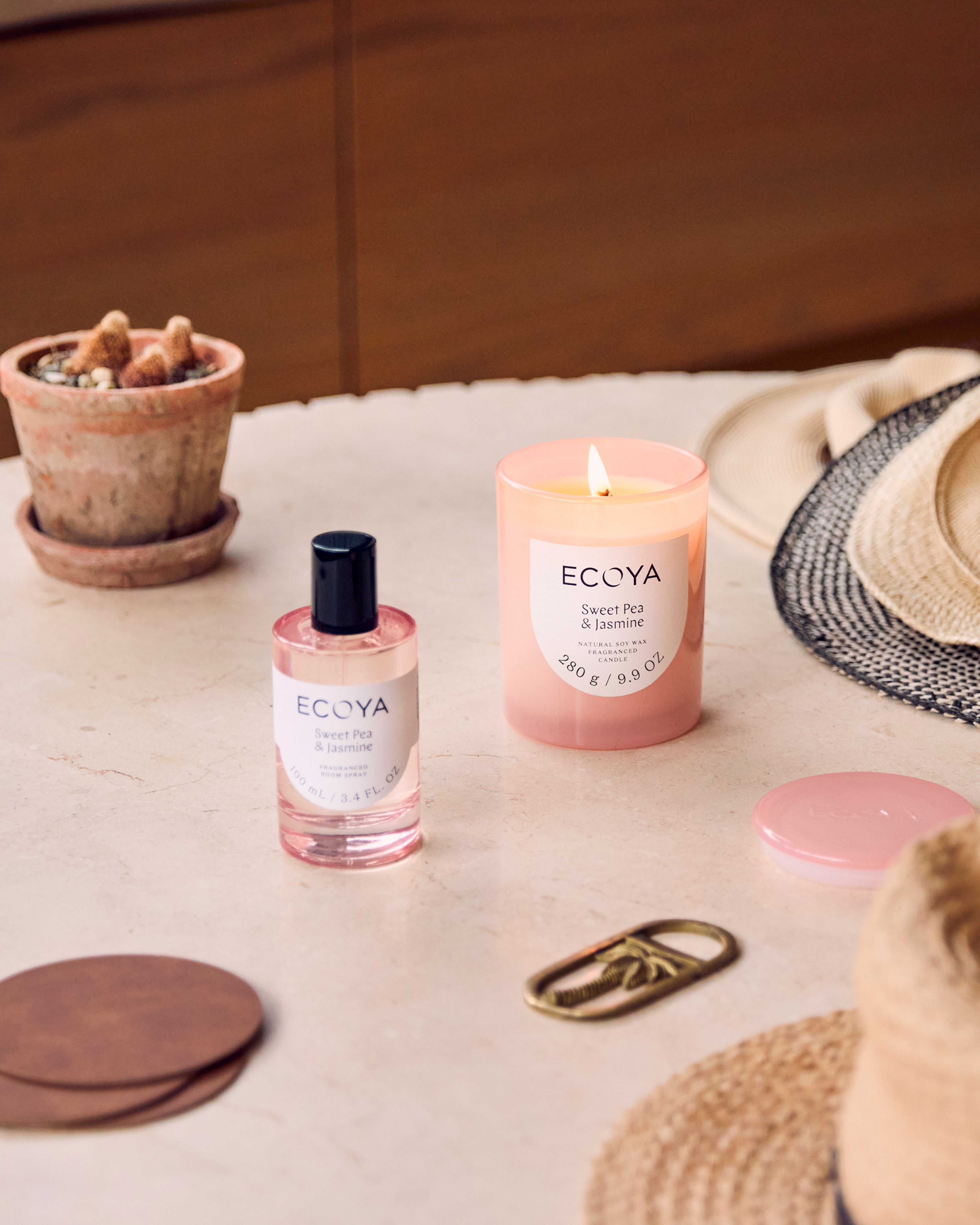 Sweet Pea & Jasmine Metro Candle