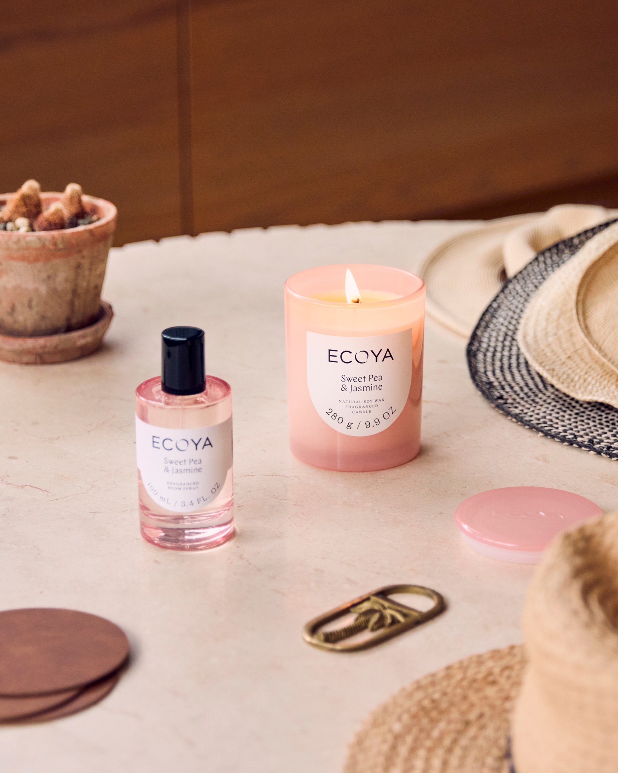 Sweet Pea & Jasmine Metro Candle