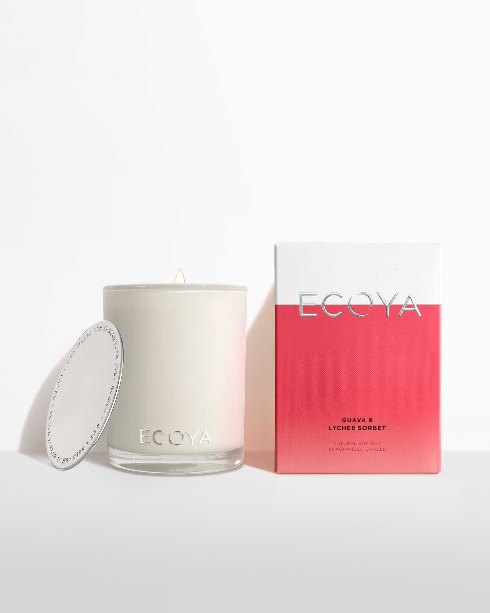 Buy Guava & Lychee Sorbet Madison Candle by Ecoya online ECOYA Australia