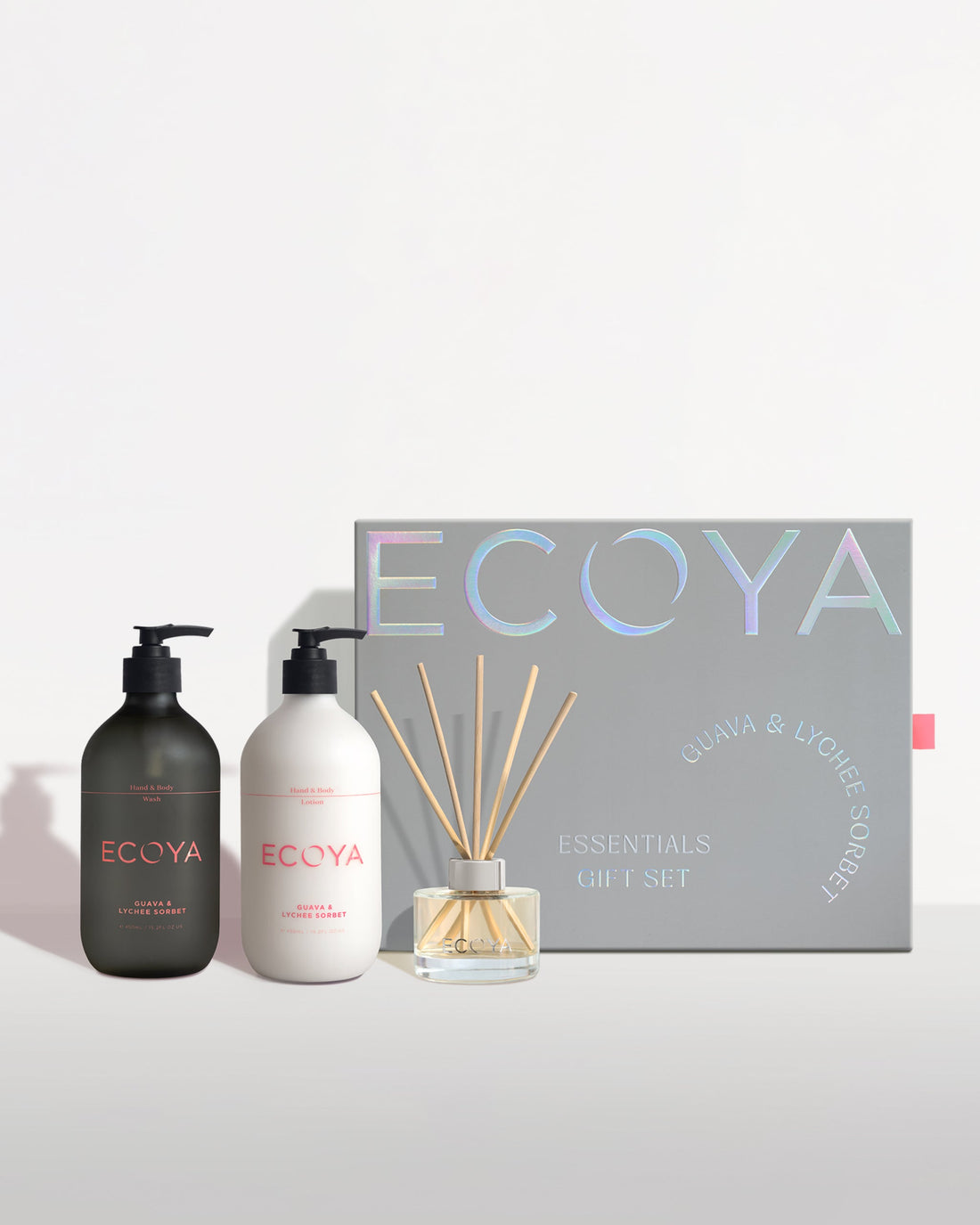 Buy Guava & Lychee Sorbet Essentials Gift Set by ECOYA Australia Trade