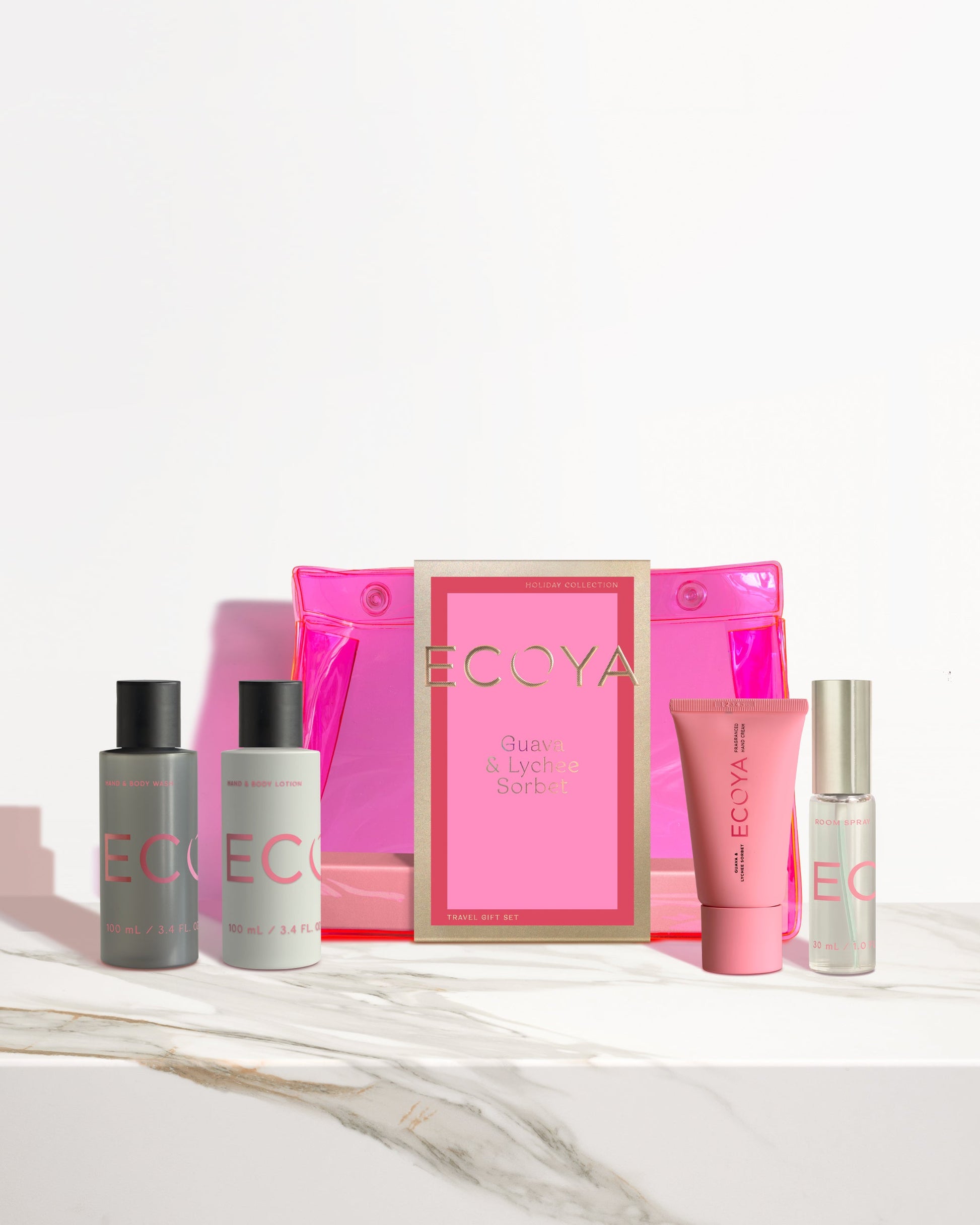 Buy Holiday: Guava & Lychee Sorbet On Holiday Travel Gift Set by