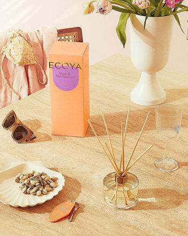 Sensory Escapes: Yuzu & Sandalwood Reed Diffuser